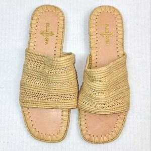 Bullbasha Natural Handmade Luxury Slip On Sandals